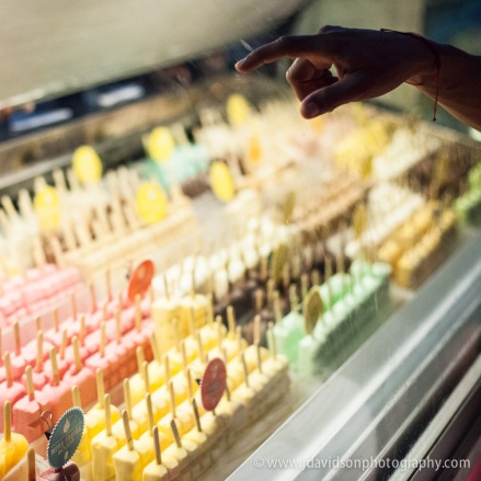 The selection of delicious ice creams, sorbets, and yogurts at La Paletteria commands more than one visit.  